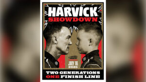 Kevin Harvick and Keelan Harvick are set to battle in fourth race of "Harvick Cup" Wednesday night at Owosso Speedway