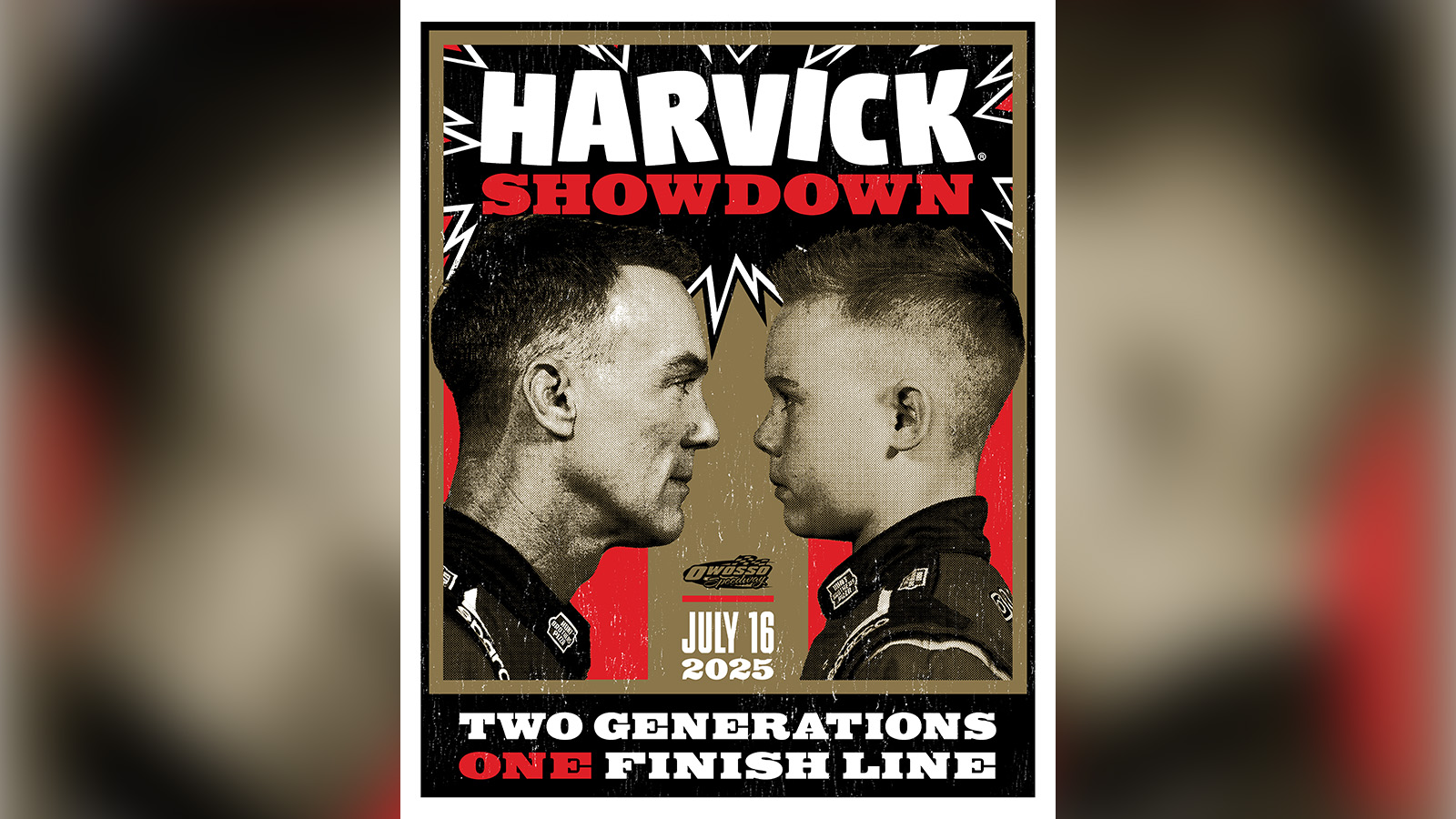 Kevin Harvick and Keelan Harvick are set to battle in fourth race of "Harvick Cup" Wednesday night at Owosso Speedway