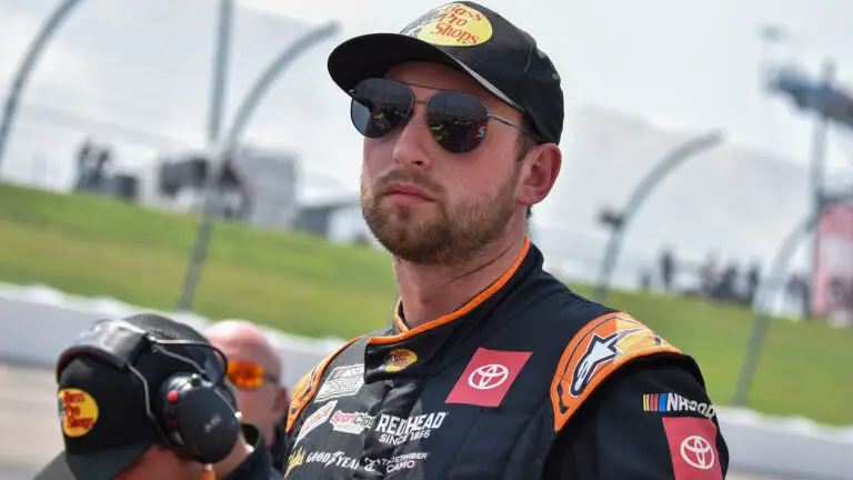 Chase Briscoe took the pole position for Sunday's NASCAR Cup Series Iowa Corn 350 at Iowa Speedway, which marks his sixth pole position of the 2025 season.