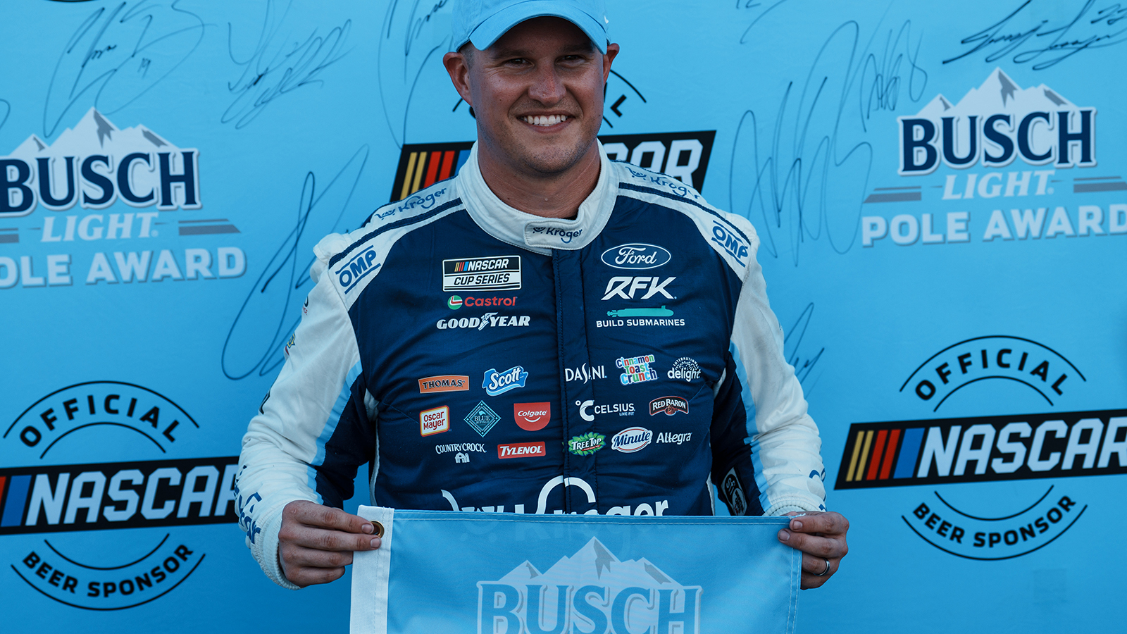 Ryan Preece won the second pole position of his NASCAR Cup Series career and will lead the field to green in the Cook Out 400 at Richmond Raceway,