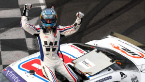 Hurt So Good, Connor Zilisch takes win at Portland in chaotic finish three weeks after undergoing collarbone surgery.