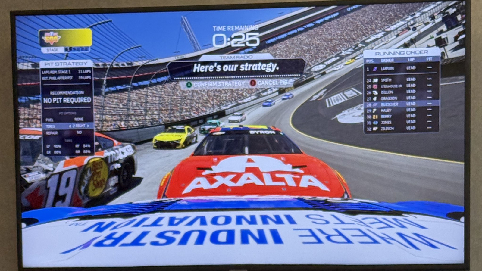 iRacing reveals massive 176-driver roster for upcoming NASCAR 25 console game release.