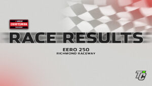 eero 250 race results NASCAR Craftsman Truck Series at Richmond Raceway