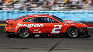 Austin Cindric 2025 Snap-On red paint scheme Team Penske NASCAR Cup Series