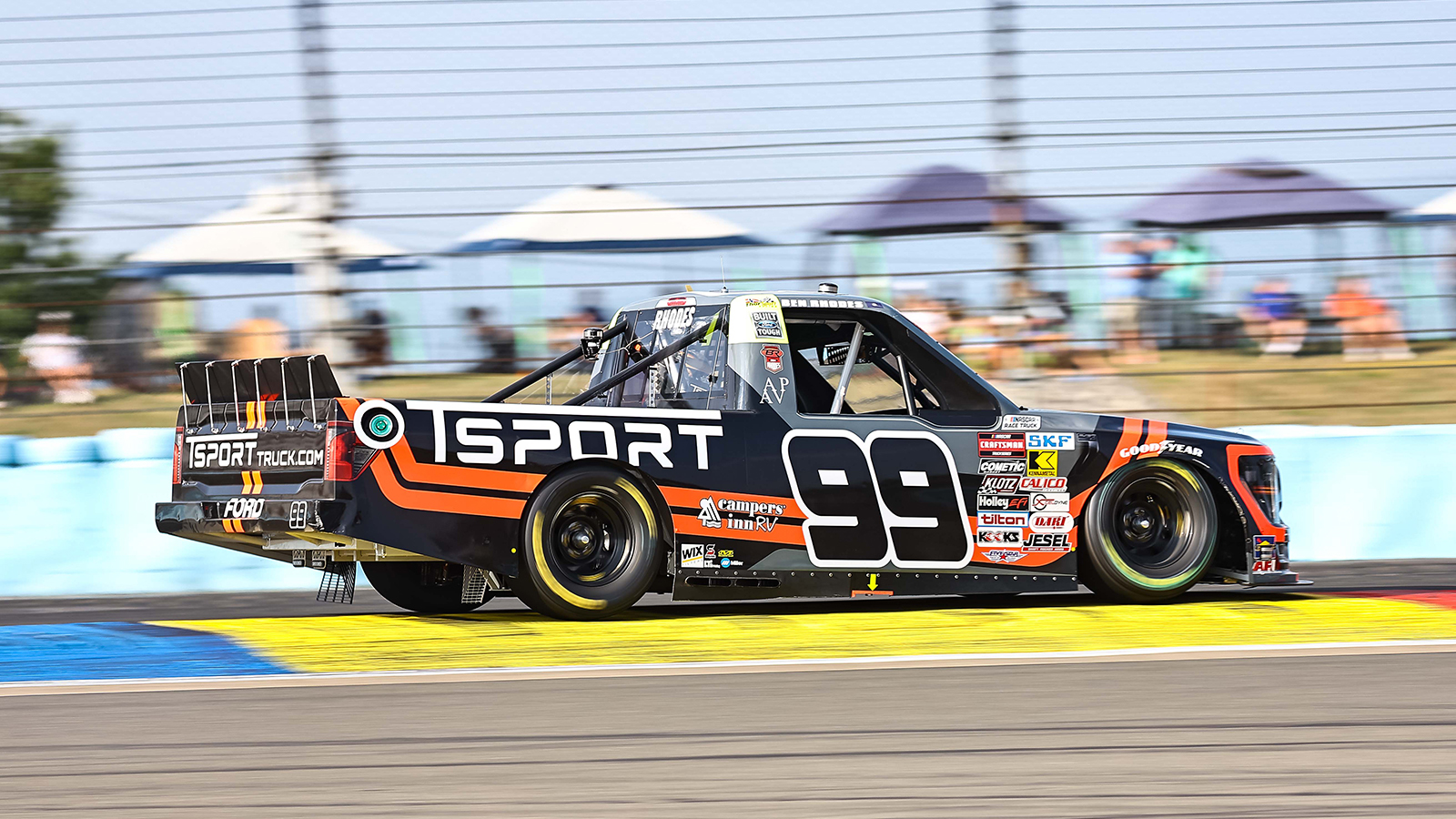 Marshall Hill, Ben Rhodes Car Chief, suspended for Richmond Race due to separated rear axle at Watkins Glen