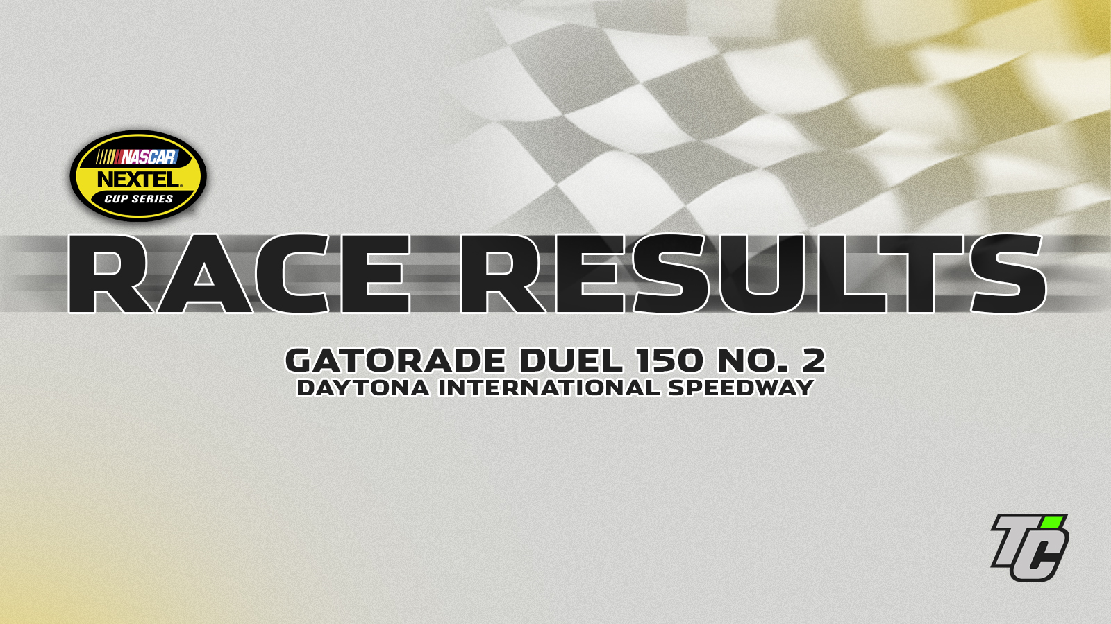 2005 Gatorade Duel 150 2 race results NASCAR Nextel Cup Series at Daytona International Speedway