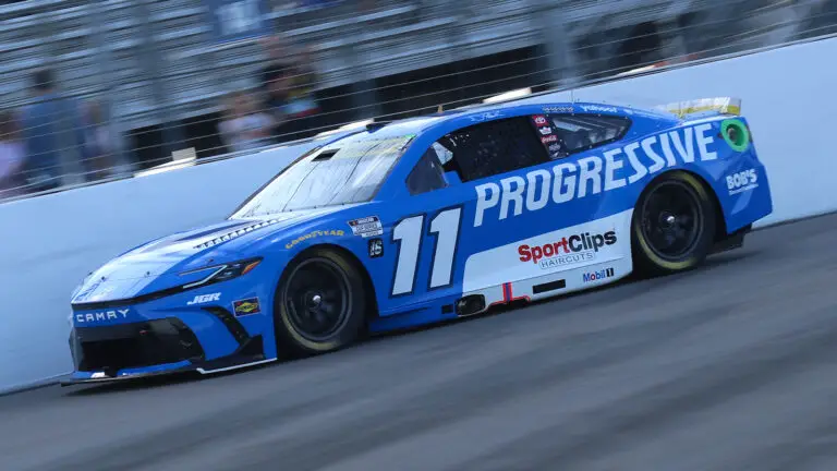 Denny Hamlin picked up the pole position for Sunday's NASCAR Cup Series Enjoy Illinois 300 at Gateway.