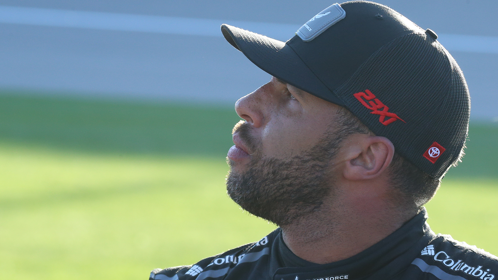 Bubba Wallace reacted with class after contact from his team owner Denny Hamlin caused him to miss out on a win in the Hollywood Casino 400 at Kansas Speedway.
