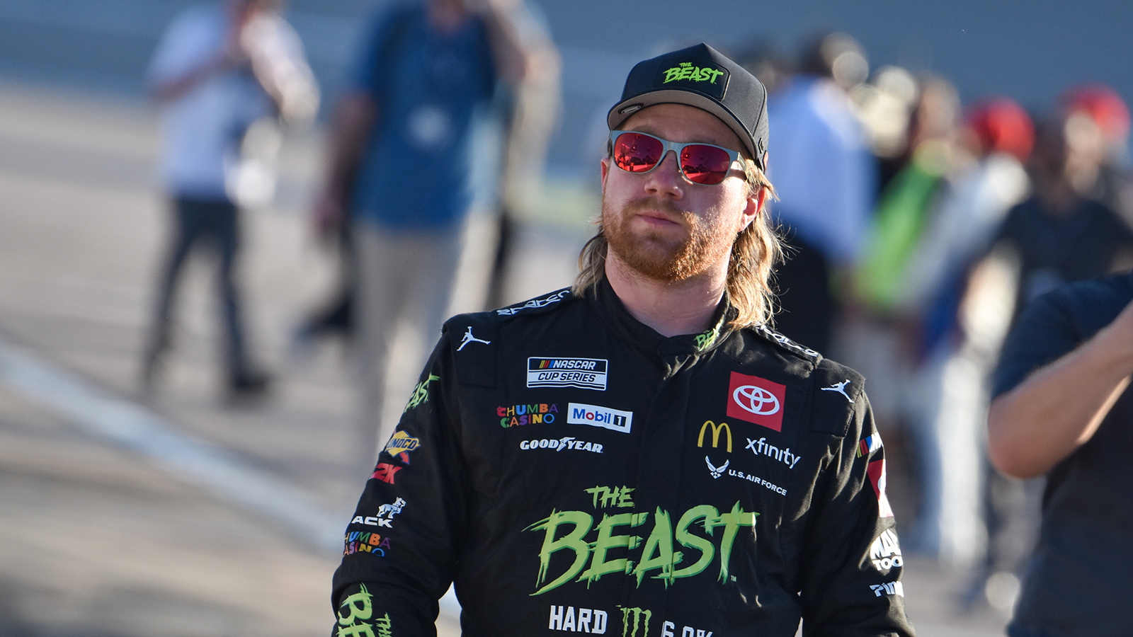 Tyler Reddick was racing at Kansas Speedway with the health of his four-month-old son Rookie on his mind as his child was placed in the ICU earlier in the week after showing signs of heart failure.