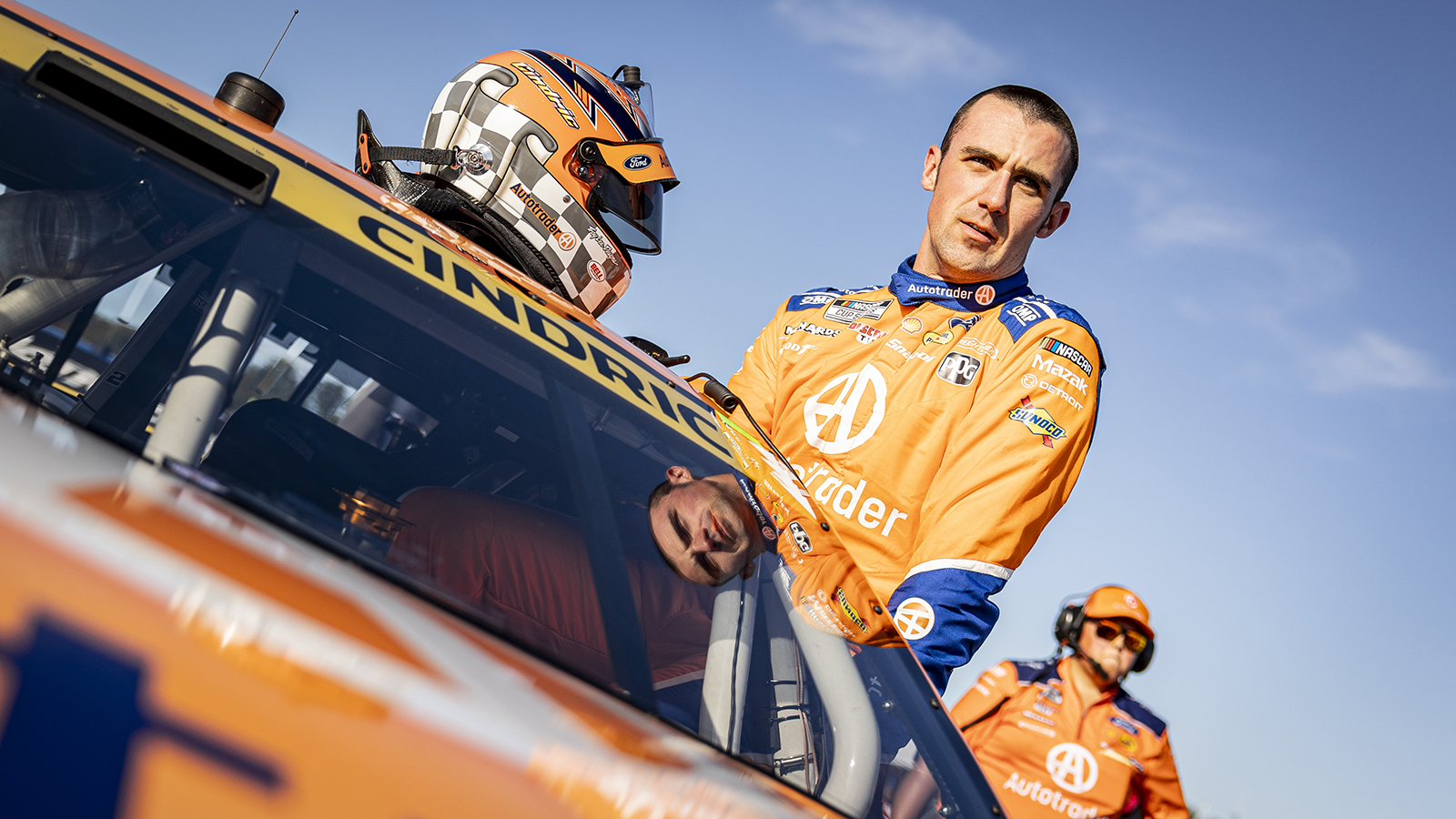 Austin Cindric says he isn't hitting the panic button after a rough day in New Hampshire, an he feels he can still work into the Round of 8 with solid outings at Kansas and the Charlotte Roval