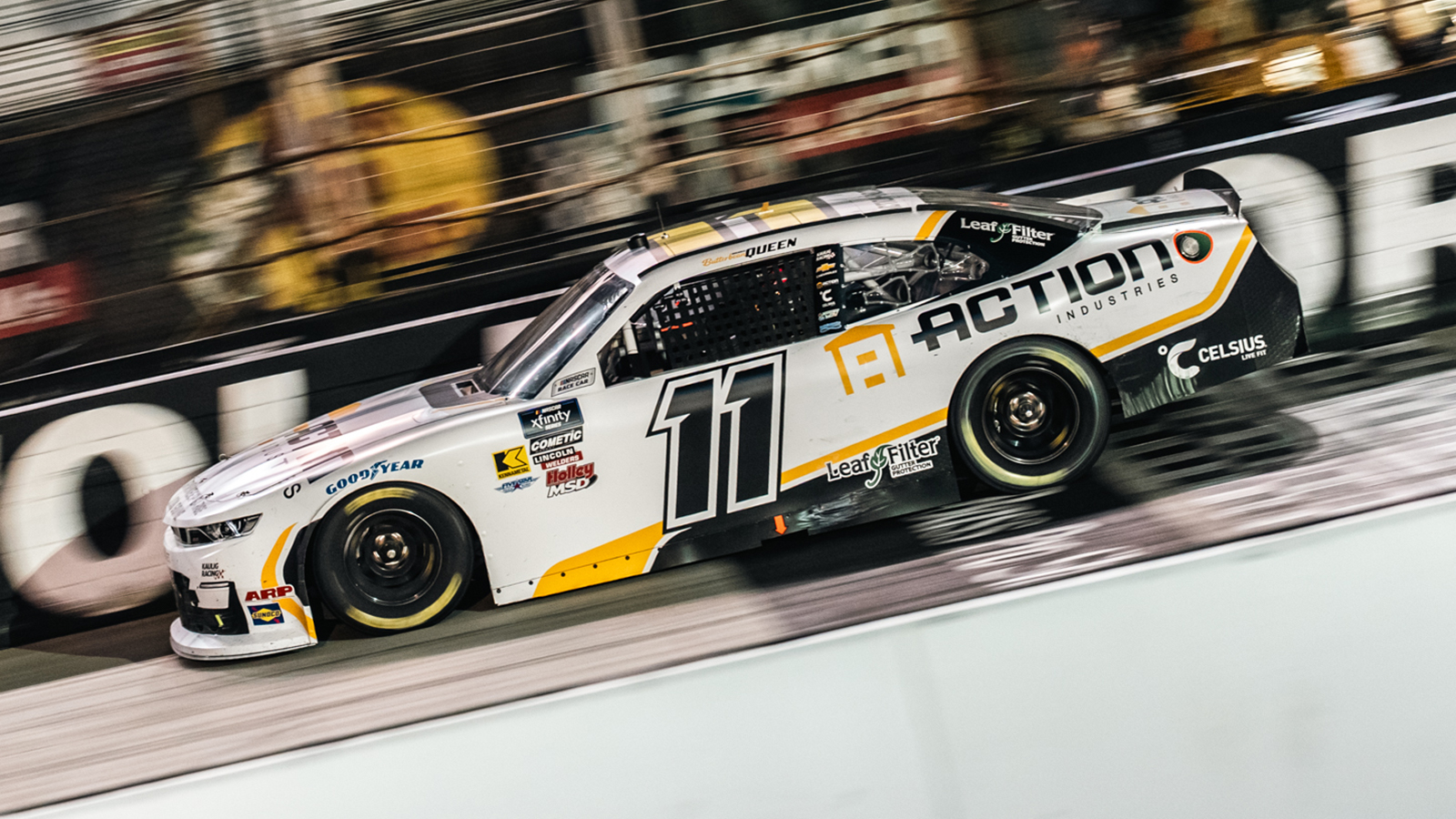 Brenden "Butterbean" Queen is set to make his second NASCAR Xfinity Series start with Kaulig Racing at Kansas Speedway
