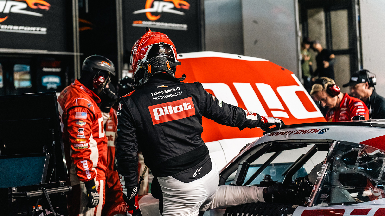 Sammy Smith was disappointed after an expired engine ended his night early at Bristol Motor Speedway in the Food City 300