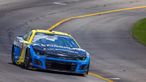 Michael McDowell's No. 71 Spire Motorsports team have been hit with major pre-race penalties at Kansas after an unapproved splitter adjustment was noticed following pre-race inspection
