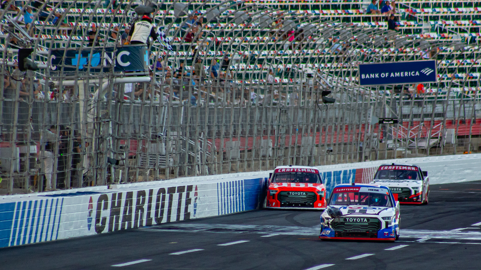 Corey Heim takes comeback win in EcoSave 250 NASCAR Truck race at the Charlotte Roval