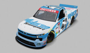 Tyler Reif's No. 41 Niece Motorsports truck that he will race in his series debut at Phoenix