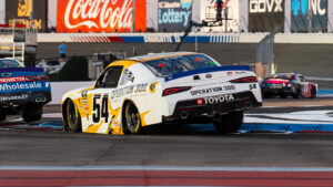 Taylor Gray was bounced from the NASCAR Xfinity Series Playoff field by one point at the Charlotte Roval.