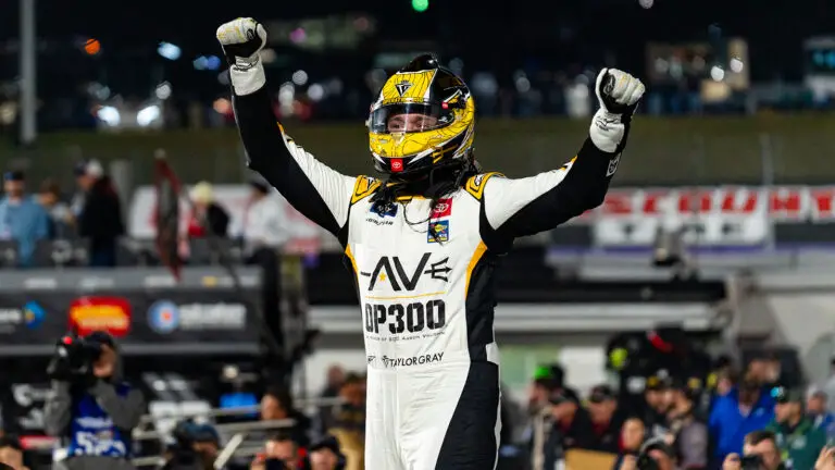 Taylor Gray finally emerged victorious at Martinsville as he won the NASCAR Xfinity Series Playoff race.