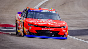 Justin Allgaier has captured the pole for the 2025 NASCAR Xfinity Series Focused Health 302 at Las Vegas