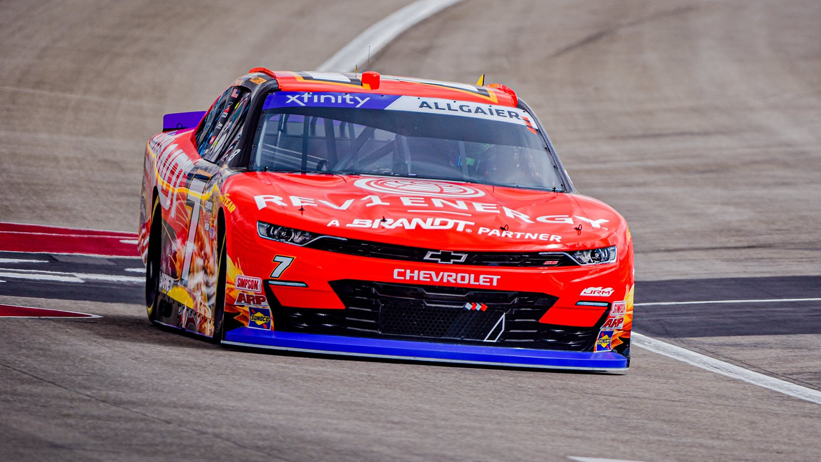 Justin Allgaier has captured the pole for the 2025 NASCAR Xfinity Series Focused Health 302 at Las Vegas