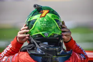 Justin Allgaier has captured the pole for the 2025 NASCAR Xfinity Series Focused Health 302 at Las Vegas