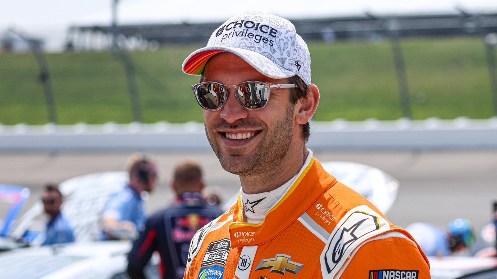 Daniel Suarez will officially move to Spire Motorsports as the driver of the No. 7 Chevrolet in the 2026 NASCAR Cup Series season