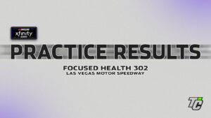 Focused Health 302 practice results NASCAR Xfinity Series at Las Vegas Motor Speedway