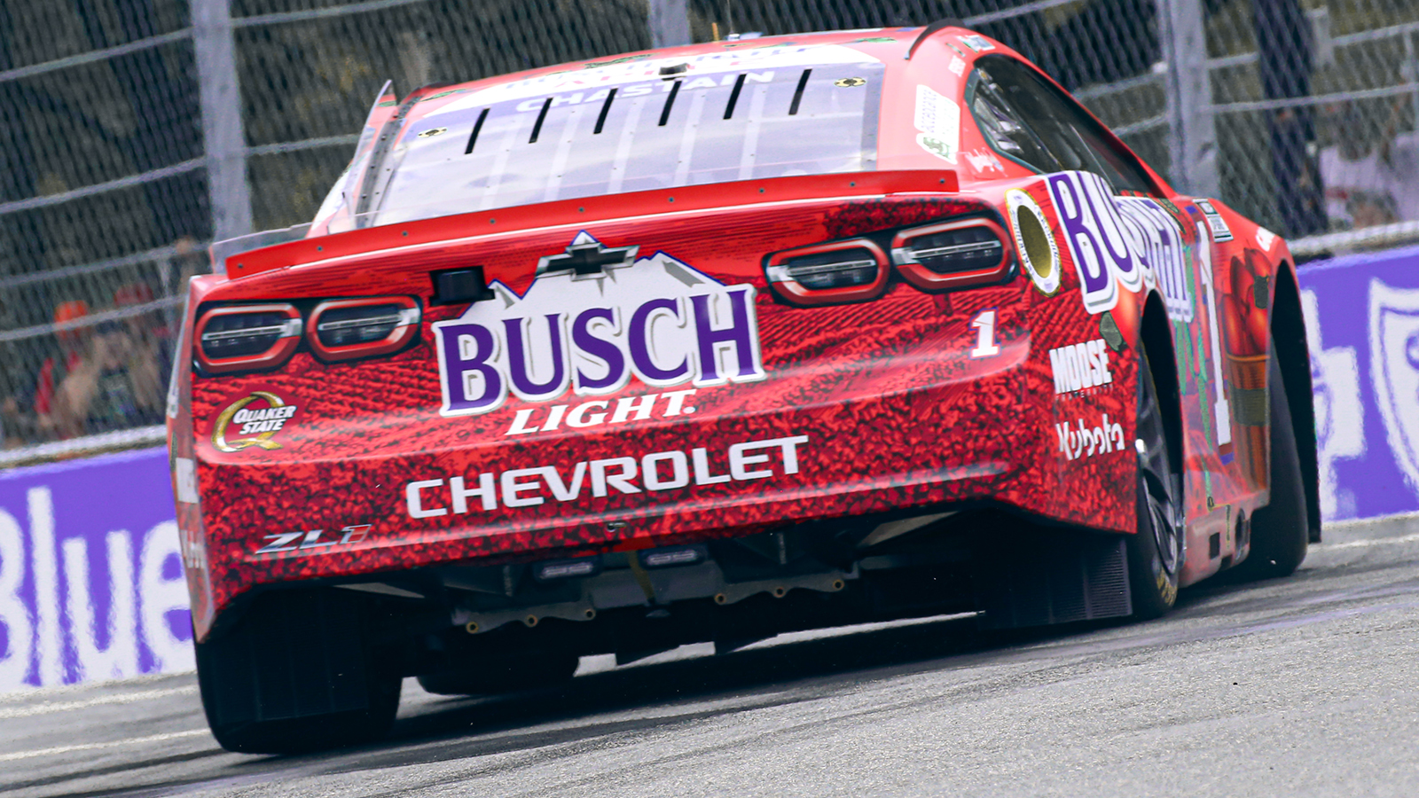 Ross Chastain 2025 Busch Light Apple paint scheme Trackhouse Racing NASCAR Cup Series