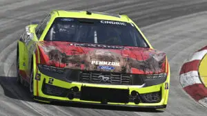 Austin Cindric 2025 Menards / Jack Links paint scheme Team Penske NASCAR Cup Series