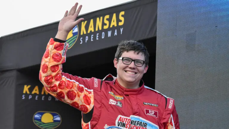 CW_2025_05_09_ARCA_Kansas_PreRace_DriverIntros_BraytonLaster_WaynePetersonRacing-2