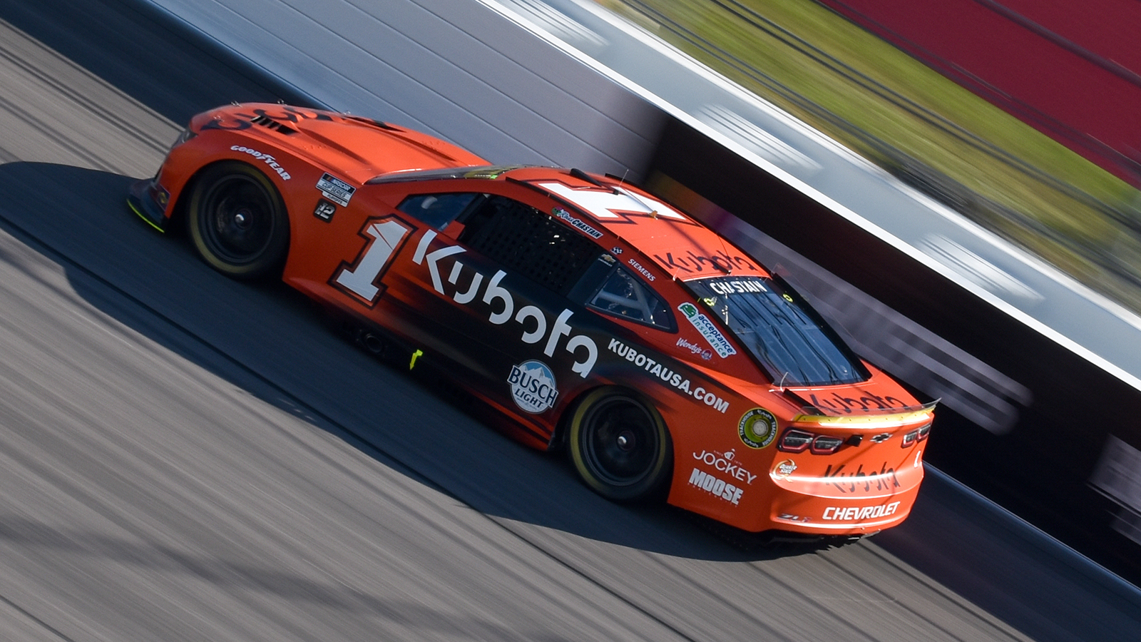 Ross Chastain 2025 Kubota paint scheme Trackhouse Racing NASCAR Cup Series
