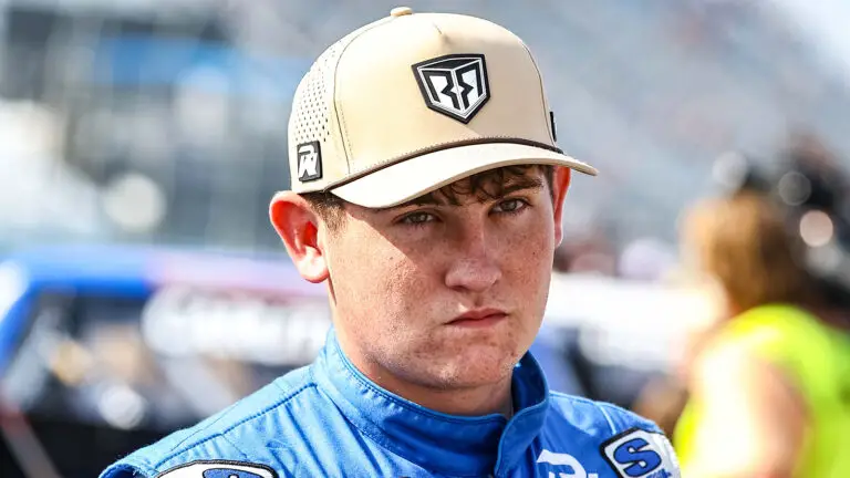 Dawson Sutton will officially return to Rackley WAR in 2026 as the driver of the No. 26 Chevrolet Silverado.