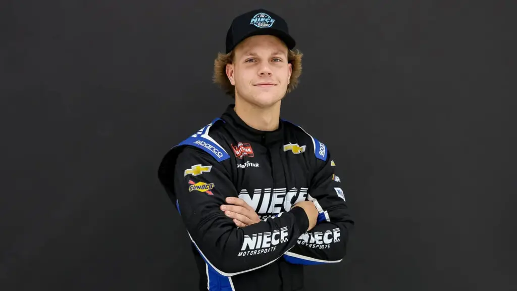 Tyler Reif will serve as the anchor driver for the No. 42 Niece Motorsports entry during the 2026 NASCAR Craftsman Truck Series season.
