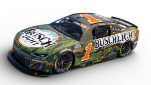 Ross Chastain 2025 Busch Light Hunting paint scheme Trackhouse Racing NASCAR Cup Series