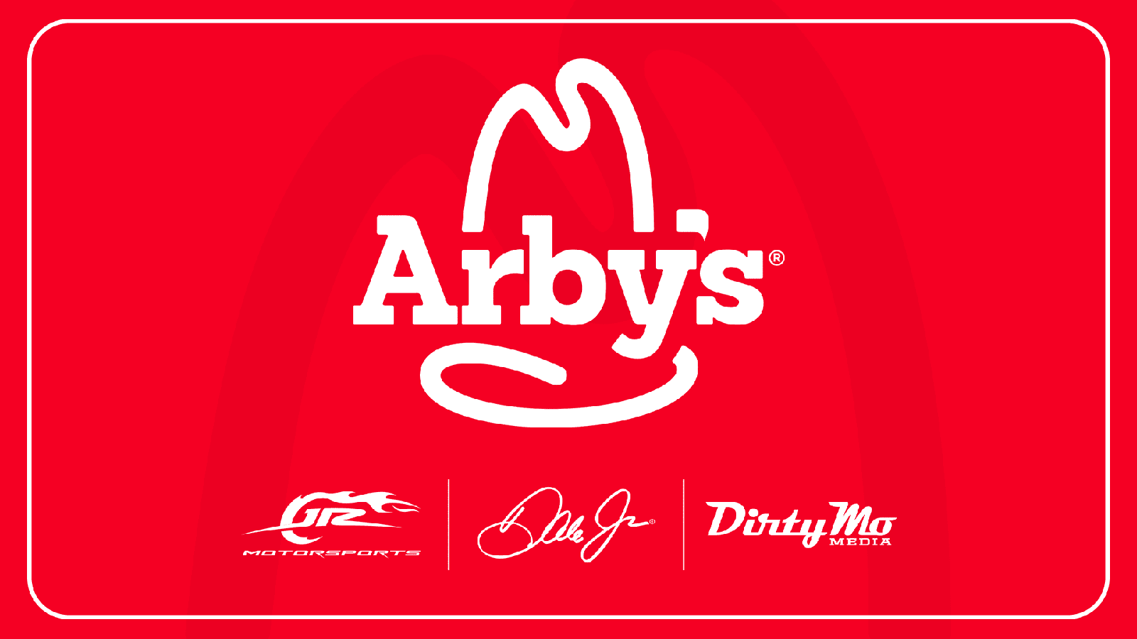 Arby's has reached a multi-year agreement to serve as a primary sponsor for JR Motorsports and will partner with Dale Earnhardt Jr. and Dirty Mo Media as part of the deal.