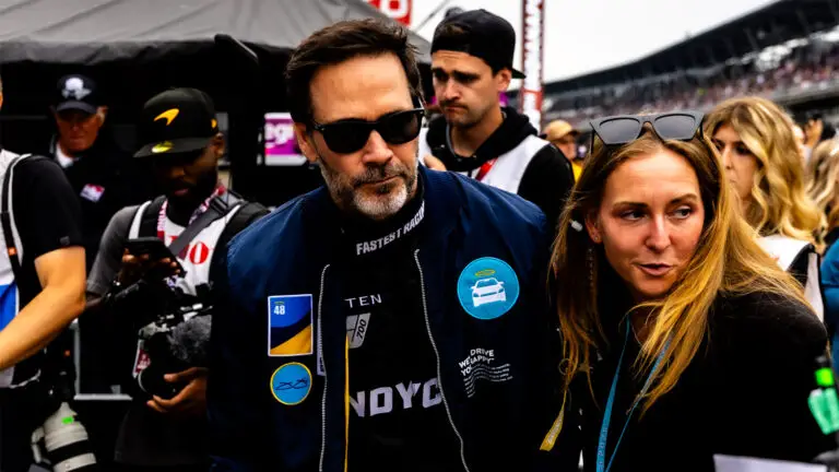 Jimmie Johnson Indy PC Tyson Gifford