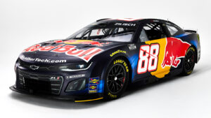 Connor Zilisch 2026 Red Bull paint scheme Trackhouse Racing NASCAR Cup Series