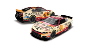 Justin Allgaier 2026 Traveller Whiskey paint scheme JR Motorsports NASCAR Cup Series