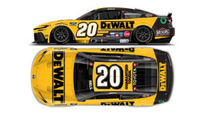 Christopher Bell 2026 DeWalt Tools paint scheme Joe Gibbs Racing NASCAR Cup Series