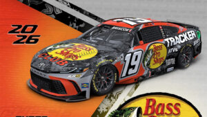 Chase Briscoe 2026 Bass Pro Shops paint scheme Joe Gibbs Racing NASCAR Cup Series