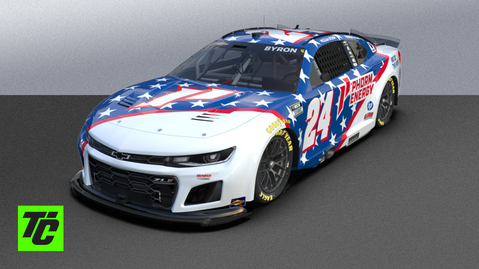William Byron 2026 Phorm Energy Paint Scheme Hendrick Motorsports NASCAR Cup Series