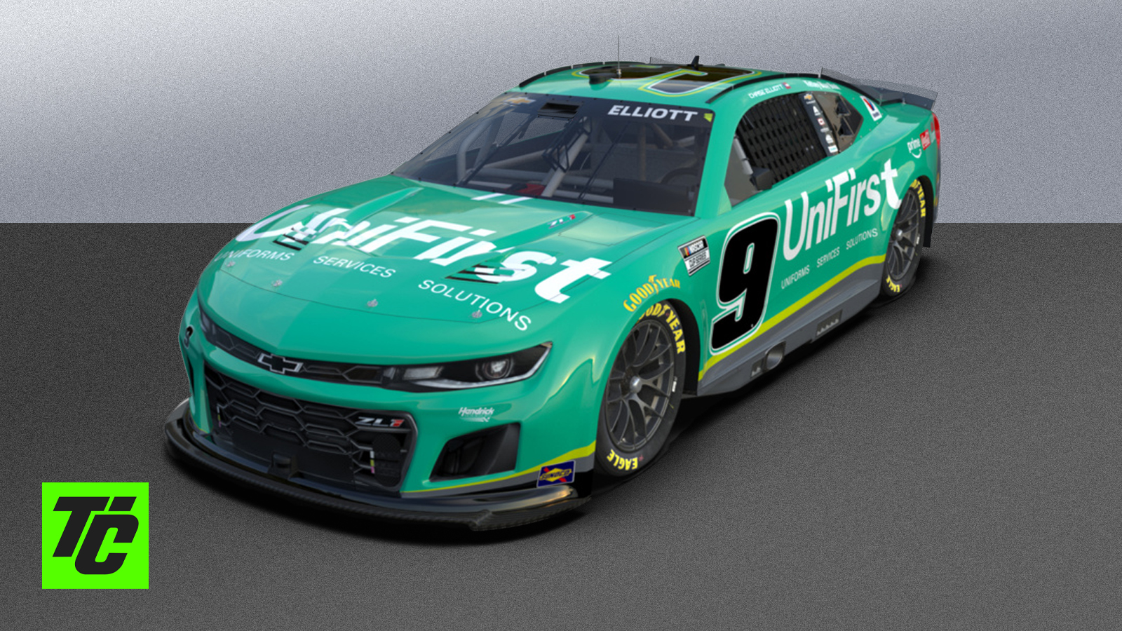 William Byron 2026 UniFirst Paint Scheme Hendrick Motorsports NASCAR Cup Series