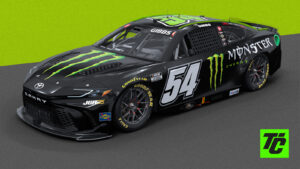 Ty Gibbs 2026 Monster Energy paint scheme Joe Gibbs Racing NASCAR Cup Series