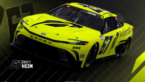 Corey Heim 2026 Robinhood paint scheme 23XI Racing NASCAR Cup Series
