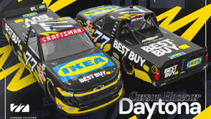 Carson Hocevar 2026 IKEA Best Buy paint scheme Spire Motorsports NASCAR Craftsman Truck Series