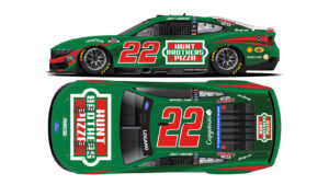 Joey Logano 2026 Hunt Brothers Pizza paint scheme Team Penske NASCAR Cup Series