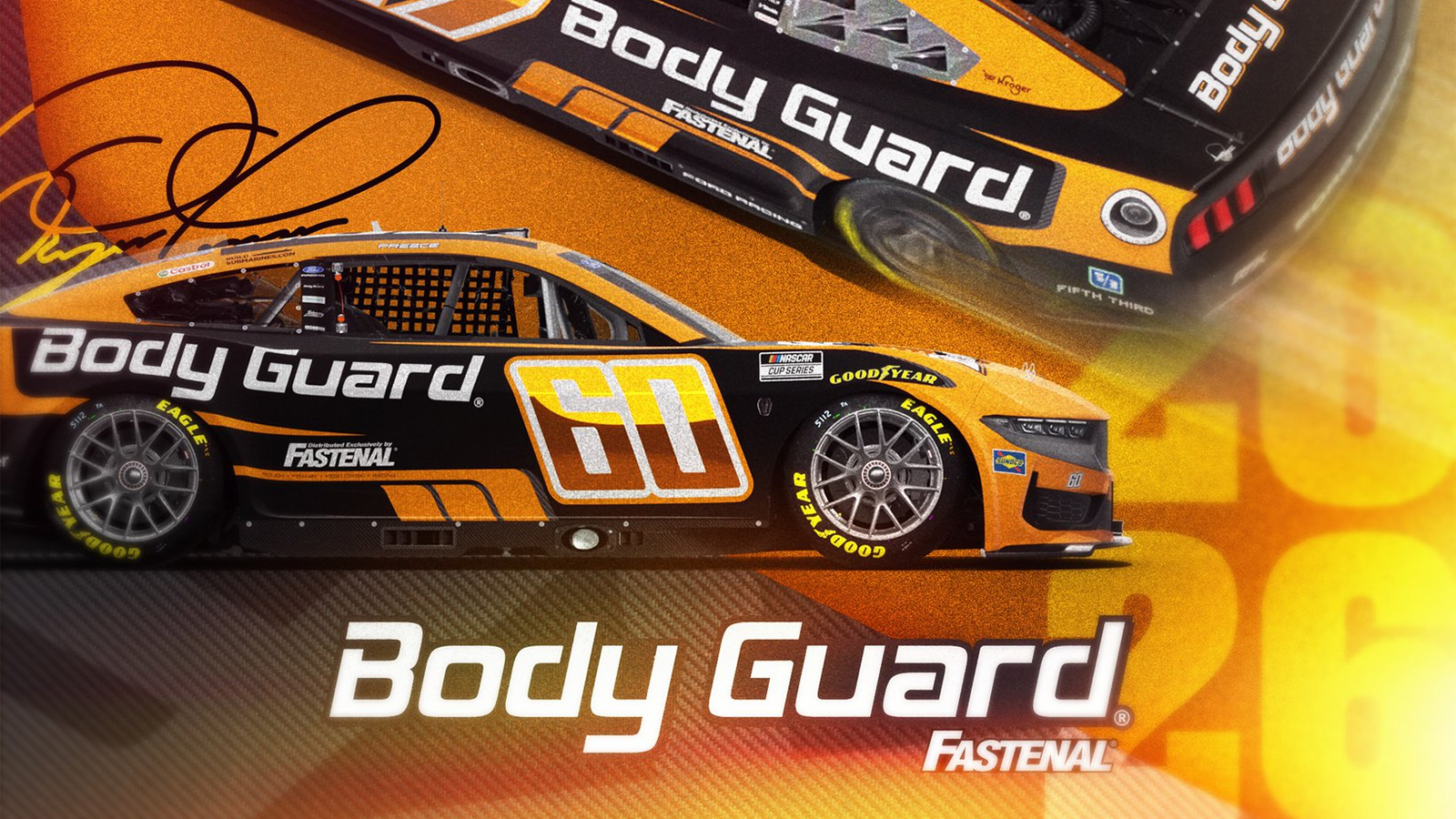 Ryan Preece 2026 Fastenal Body Guard paint scheme RFK Racing NASCAR Cup Series