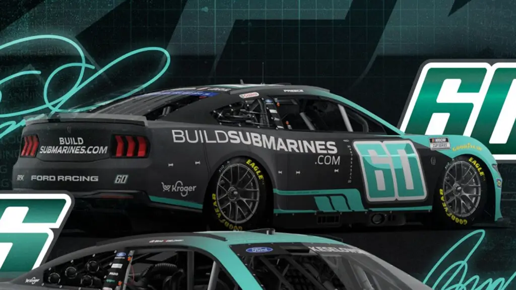 Ryan Preece 2026 BuildSubmarines.com paint scheme RFK Racing NASCAR Cup Series