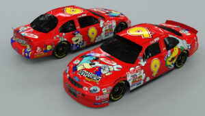 Lake Speed 1998 Cartoon Network paint scheme Melling Racing NASCAR Winston Cup Series