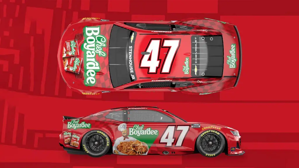 Ricky Stenhouse Jr. 2026 Chef Boyardee paint scheme Hyak Motorsports NASCAR Cup Series