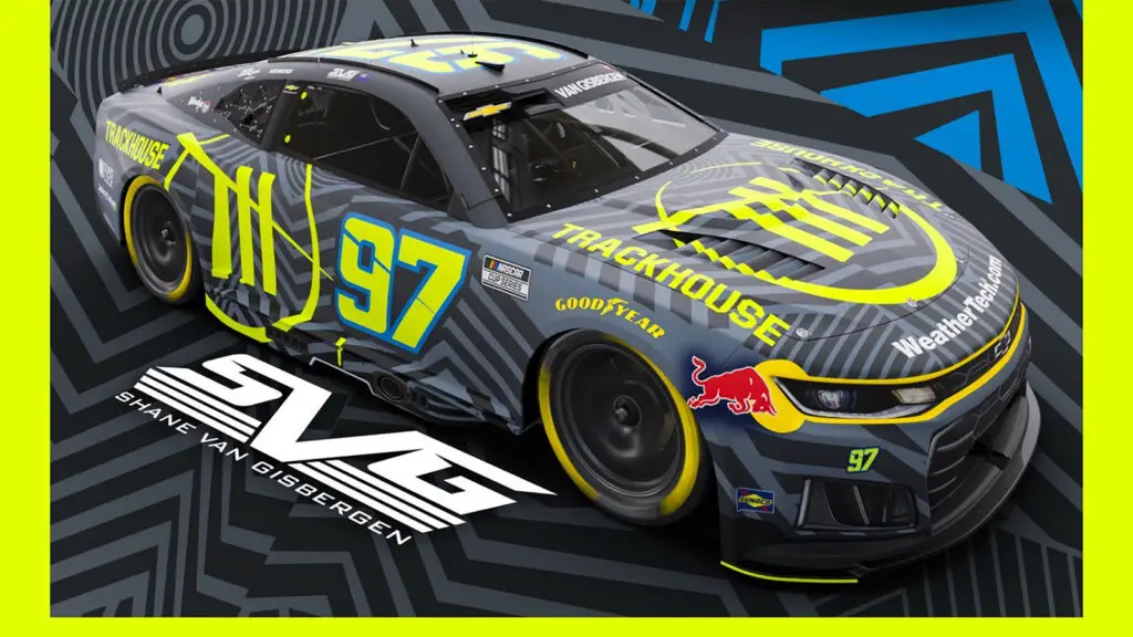 Shane van Gisbergen 2026 Trackhouse Clash paint scheme Trackhouse Racing NASCAR Cup Series